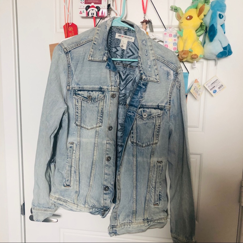 H&M x Coachella men’s denim jacket